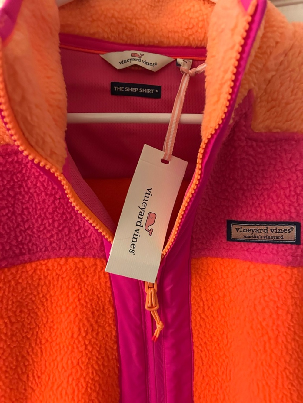 Vineyard Vines Pop Sherpa Women’s M NWT - Picture 4 of 6